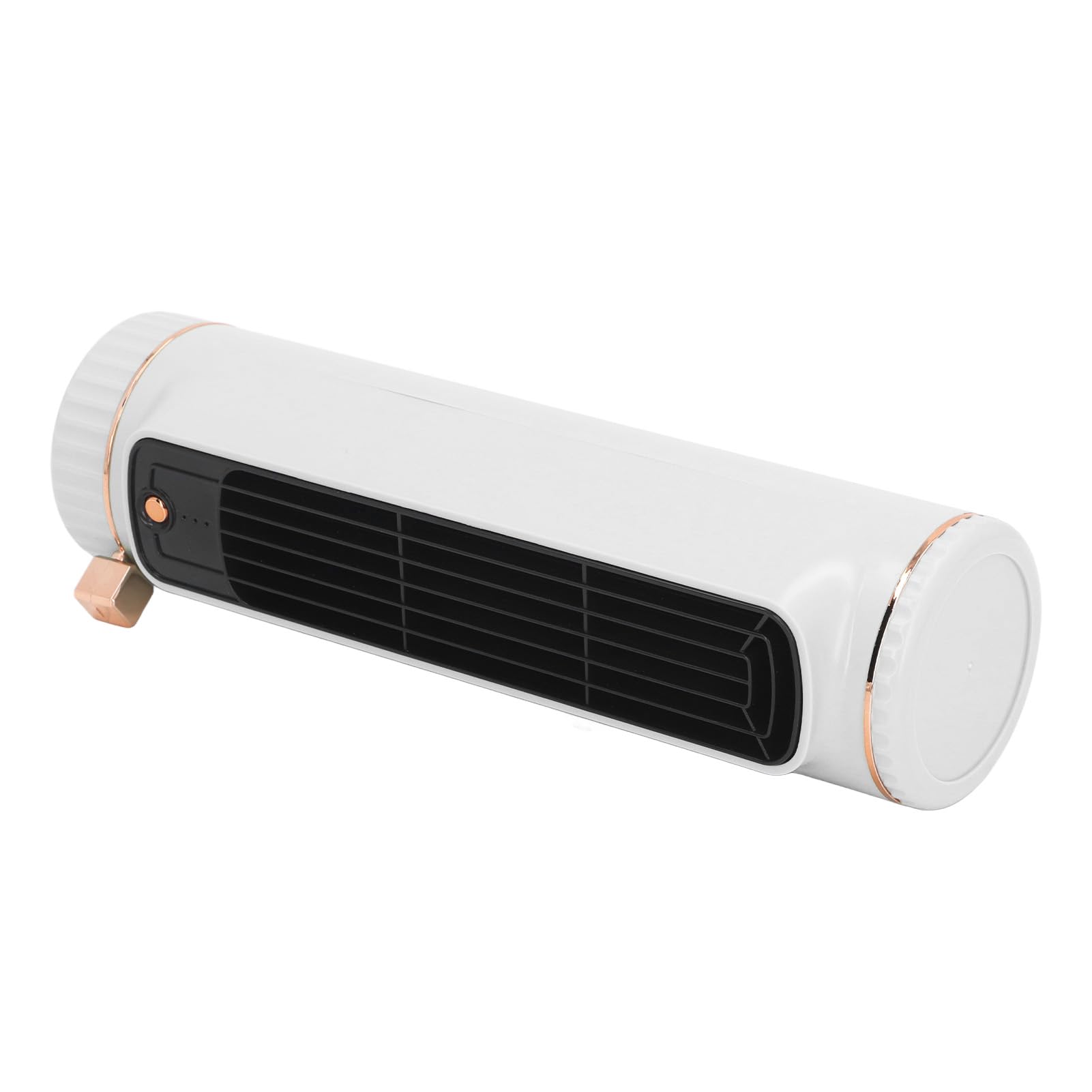 Topiky Ventilador Enfriador de Escritorio, Ventilador de Refrigeración de Mesa Silencioso sin Aspas con 3 Velocidades, Mini Recargable para Dormitorio, Oficina Al Aire Libre (WHITE)