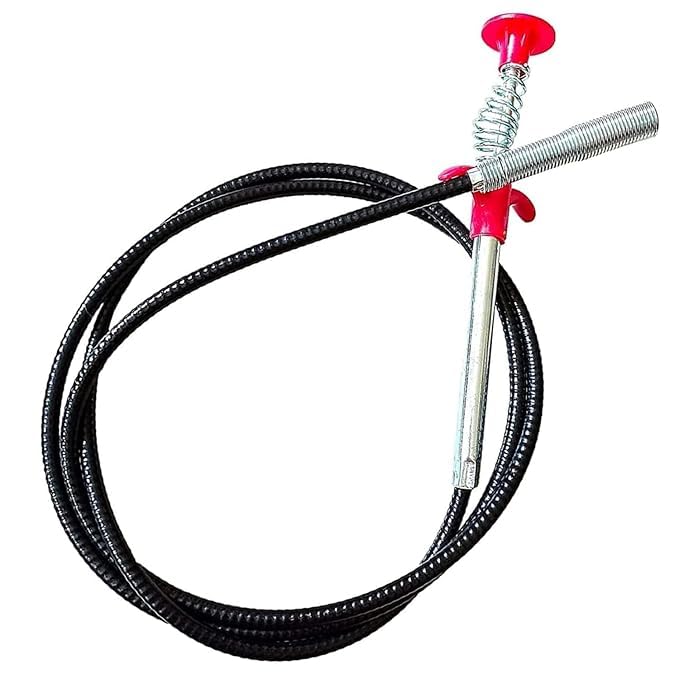 Drain Cleaning Tool, Hair Catching Sink Cleaner, Tub Dredge Remover - Spring Drain Pipe Basin Cleaner(160CM)-image-18