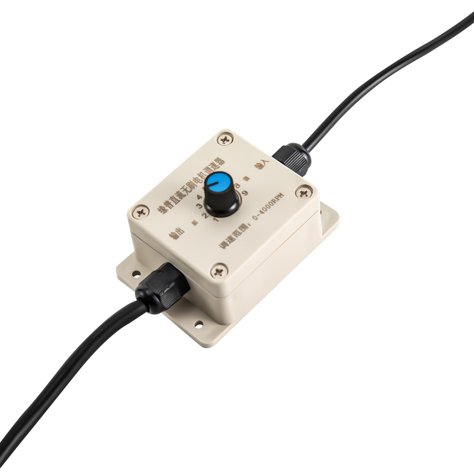 motore a vibrazione trifasincrono, 0-4000 giri/min, motore a vibrazione a 3 fasi, velocità regolabile, 30 W, motore a vibratore asincrono, motore a vibrazione (cablaggio senza spina