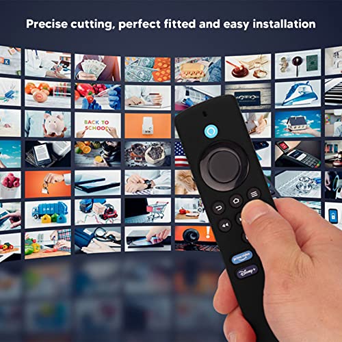 Remote Case,Silicone Remote Control Cover,Soft Remote Control Protective Cover with Lanyard - Image 2