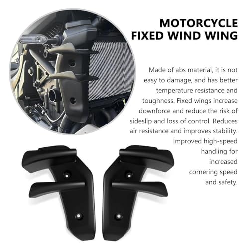 Carénage de moto ailes latérales de moto fixes pour MT-07 2025 - 3