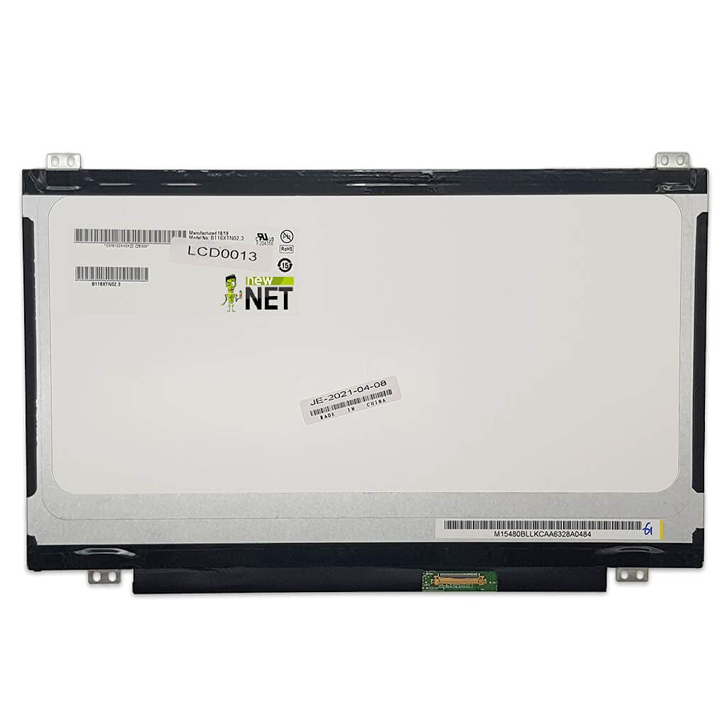 new net Pannello LCD - Schermo Monitor Display compatibile per B116XTN01.0 HW5A B116XTN02.1 B116XTN02.1 HW0A B116XTN02.2 HW1A [ 11.6 pollici HD - 1366 * 768-30 pin ]