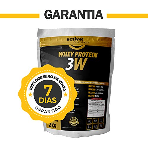 whey hidrolisado isolado concentrado 3w 4kg active (Morango)