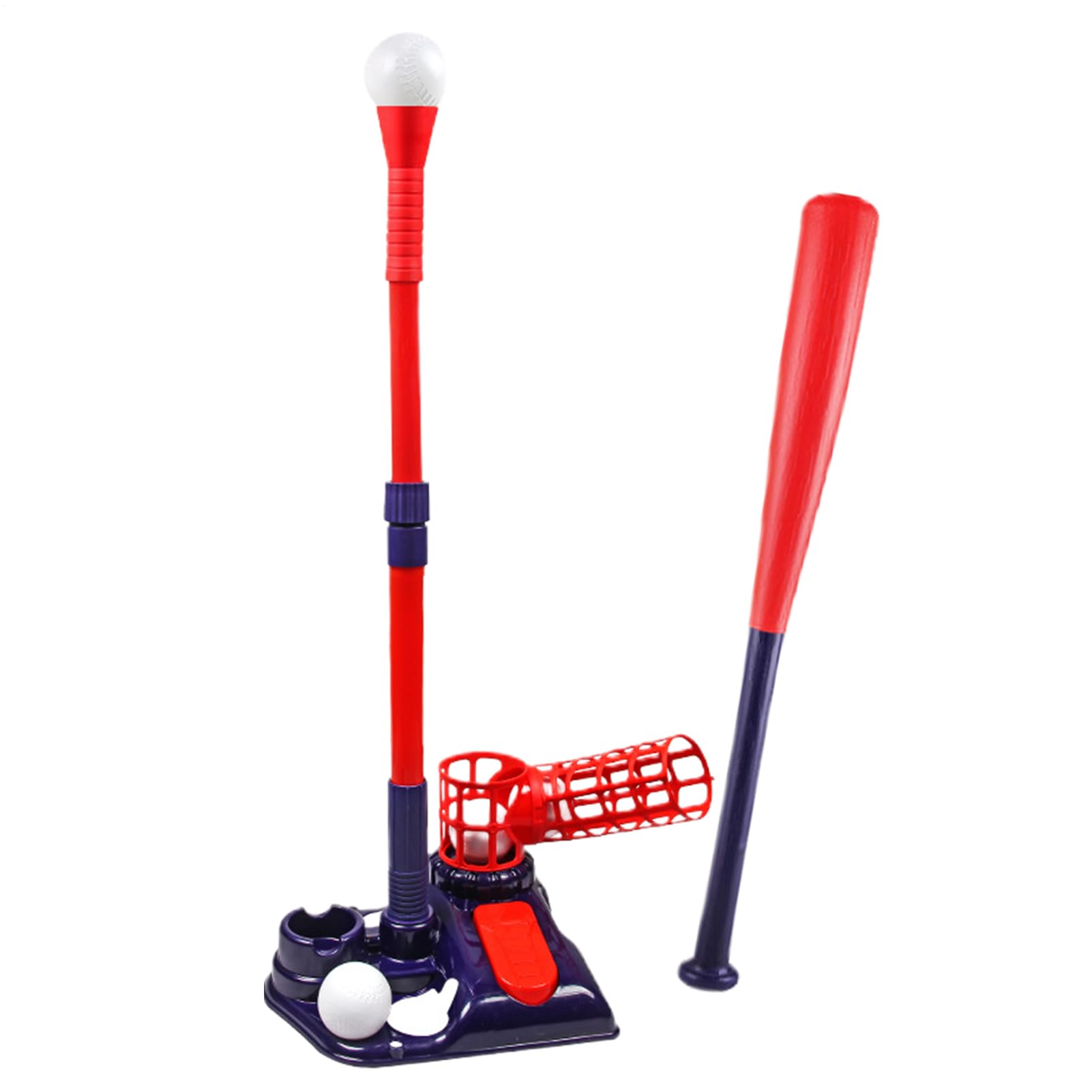 Máquina de lanzamiento automática, jarra de béisbol multifuncional para jóvenes, máquina de práctica para principiantes, juego deportivo de entrenamiento para niños