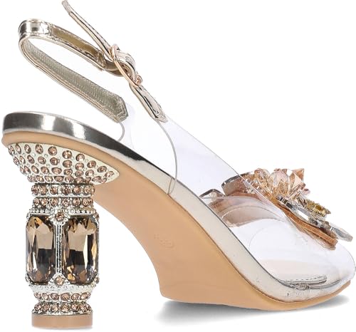 Laura Vita Myriano 25 sandales à talon pour femme en cuir confort - 5