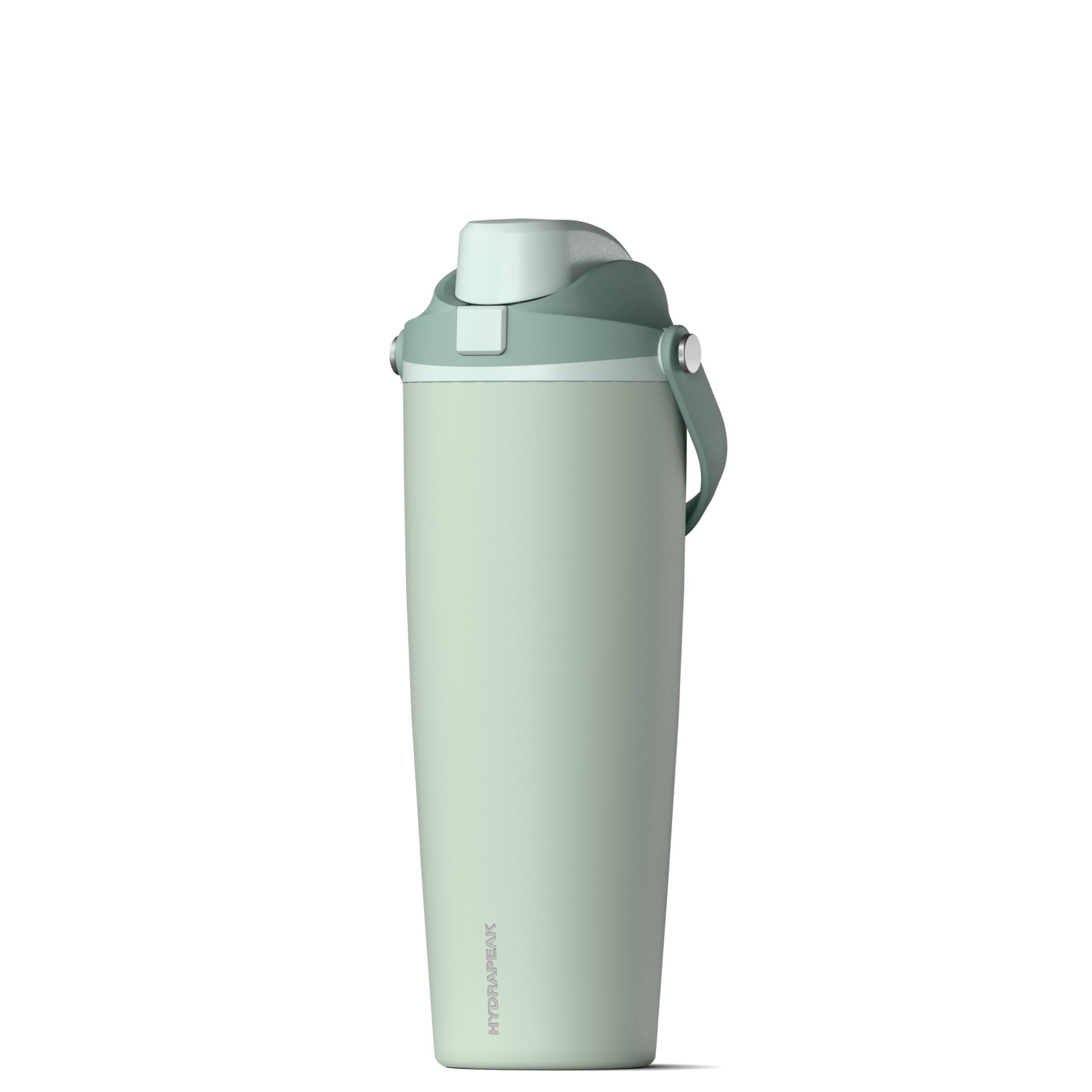 Hydrapeak Roamer 32oz Insulated Water Bottle with Straw Lid w/Lock & Handle, Leakproof Stainless Steel, Travel and Cupholder Friendly, Back To School Ready, Cold 24 Hours (Eucalyptus) — image 1