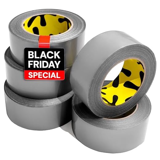 Heavy Duty Waterproof Duct Tape 5 Pack