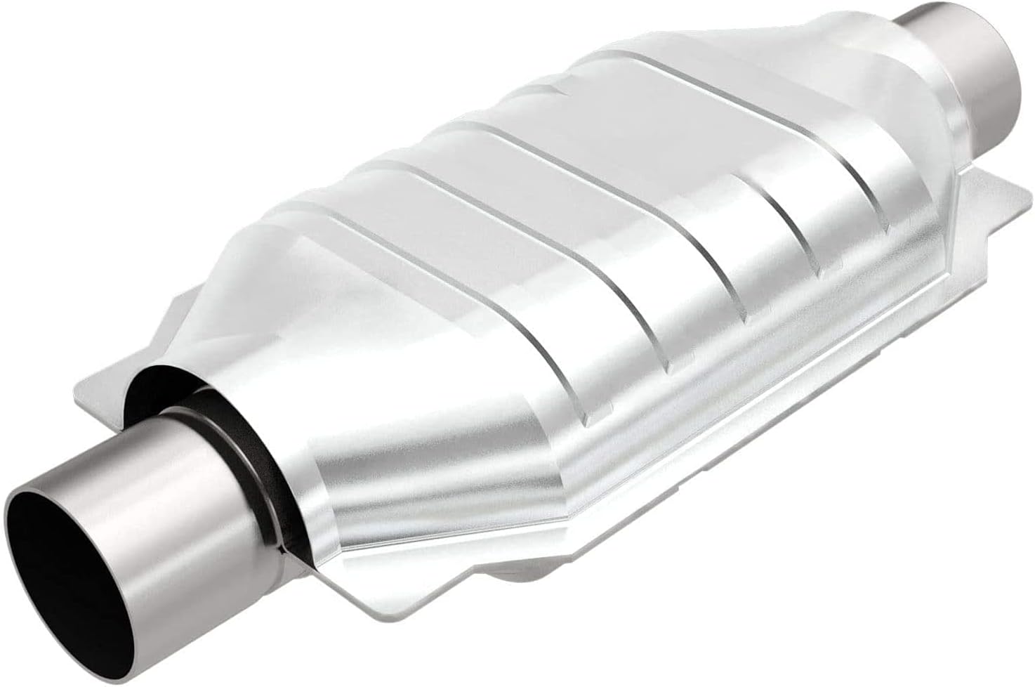 MagnaFlow Catalytic Converter 445006: 2.5"/2.5" Inlet/Outlet, California Grade, Universal Fit (CARB Compliant)