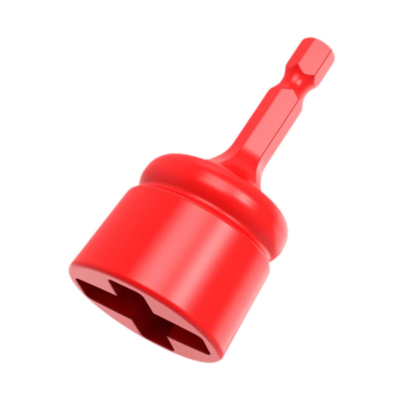 Colaxi Guitar Bit Peg Winder Guitar Repair Universal Multipurpose Maintenance String Change for Bass Classiccal Guitar Ukulele, Red