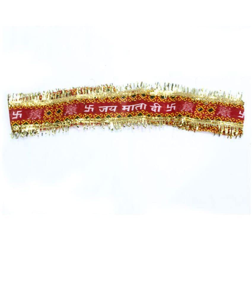 Jai MATA Di ForeHead Band/HeadBand/Jai MATA Ki Patka Use in Jagran, Chawki and All Darshan Trips (Pack of 50) || Shri Shyama ||