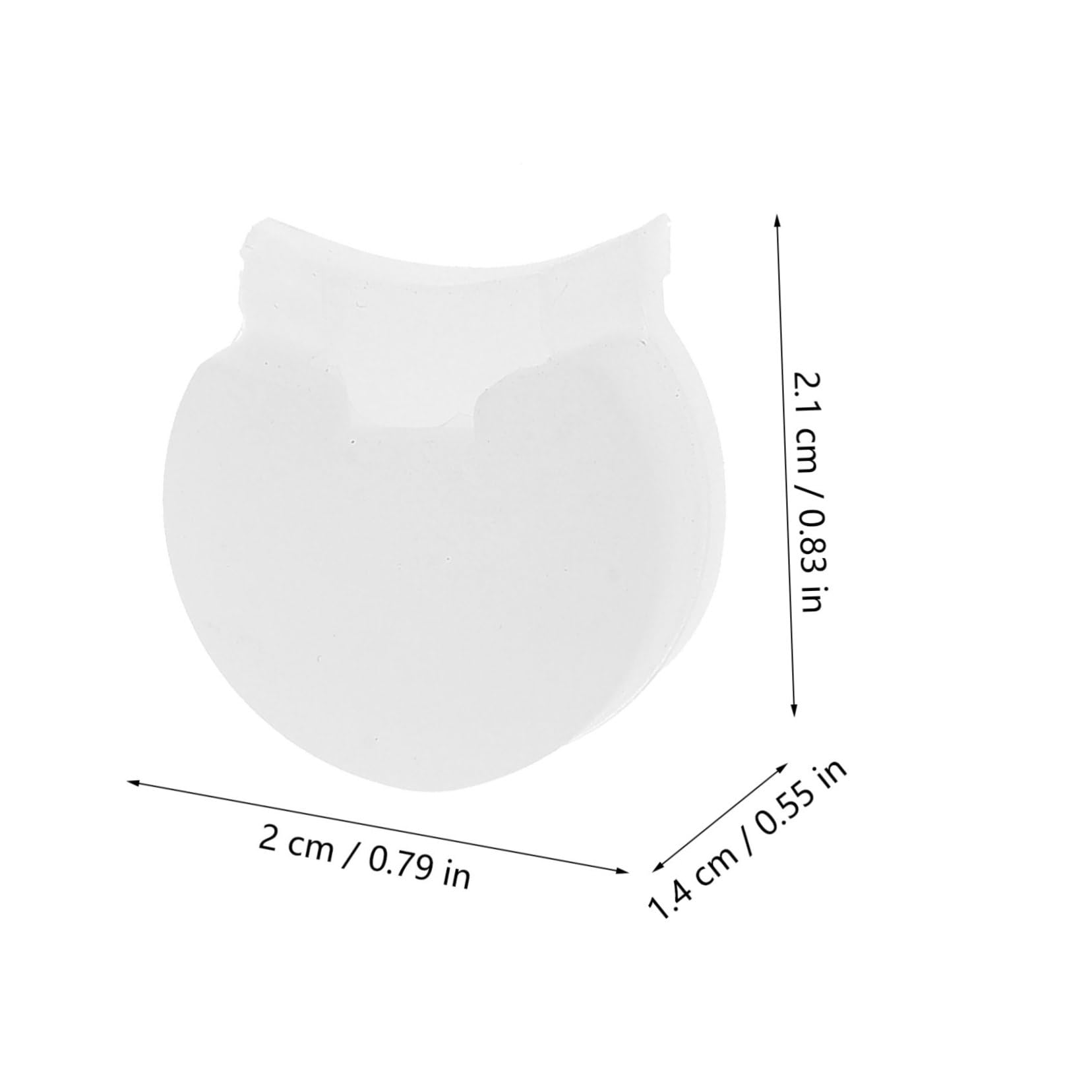 HANABASS Clarinet Finger Rest Covers 5pcs Soft Rubber Pads Woodwind Instrument Accessories Clarinet Thumb Rest Pad