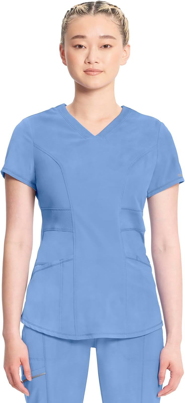 Infinity Cherokee V-Neck Women's Nurse Scrub Top, 4-Way Stretch, Superior Performance and Comfort CK623A