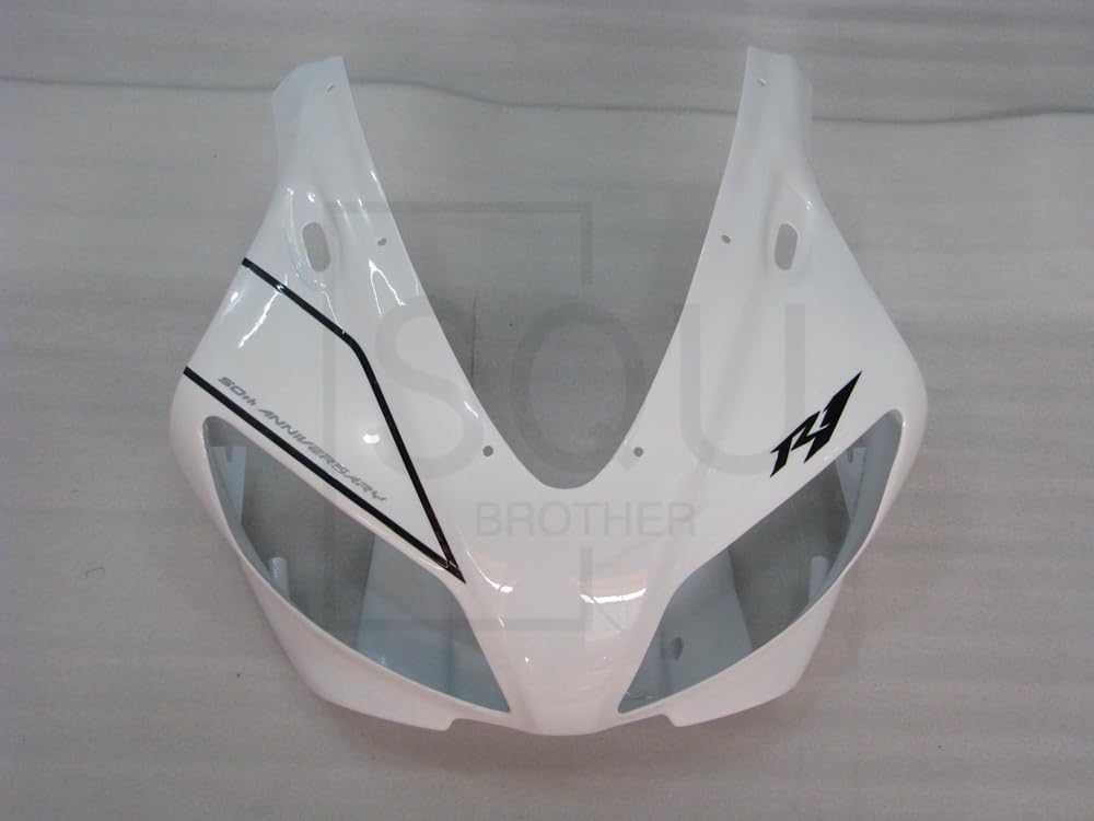 Carenature per 1998 1999 YZF-1000 R1 YZF 1000 R1 98 99 Kit carenature adatto per Carrozzeria per moto stampata a iniezione Nuovo ABS, colore: Bianco Nero PI022