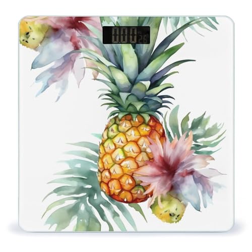 Balanza digital Tropical Pineapple para peso corporal miniatura 1
