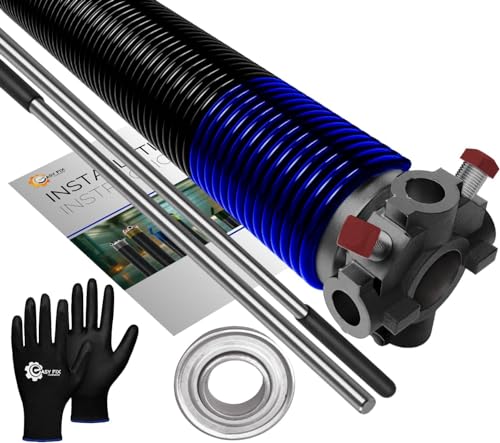Easy Fix Hardware Garagentor Torsionsfeder Rechts Schwarz
