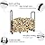 Elevon Firewood Rack Stand 4Ft. Heavy Duty Logs Holder for Outdoor Indoor Fireplace Metal Wood Pile Storage Stacker Organizer