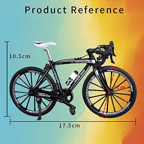 Jiahuade Mini Toy BMX Finger Bike, Miniature Metal Mountain Bicycle Model (I), 12 x 10 x 3 cm - Image 2