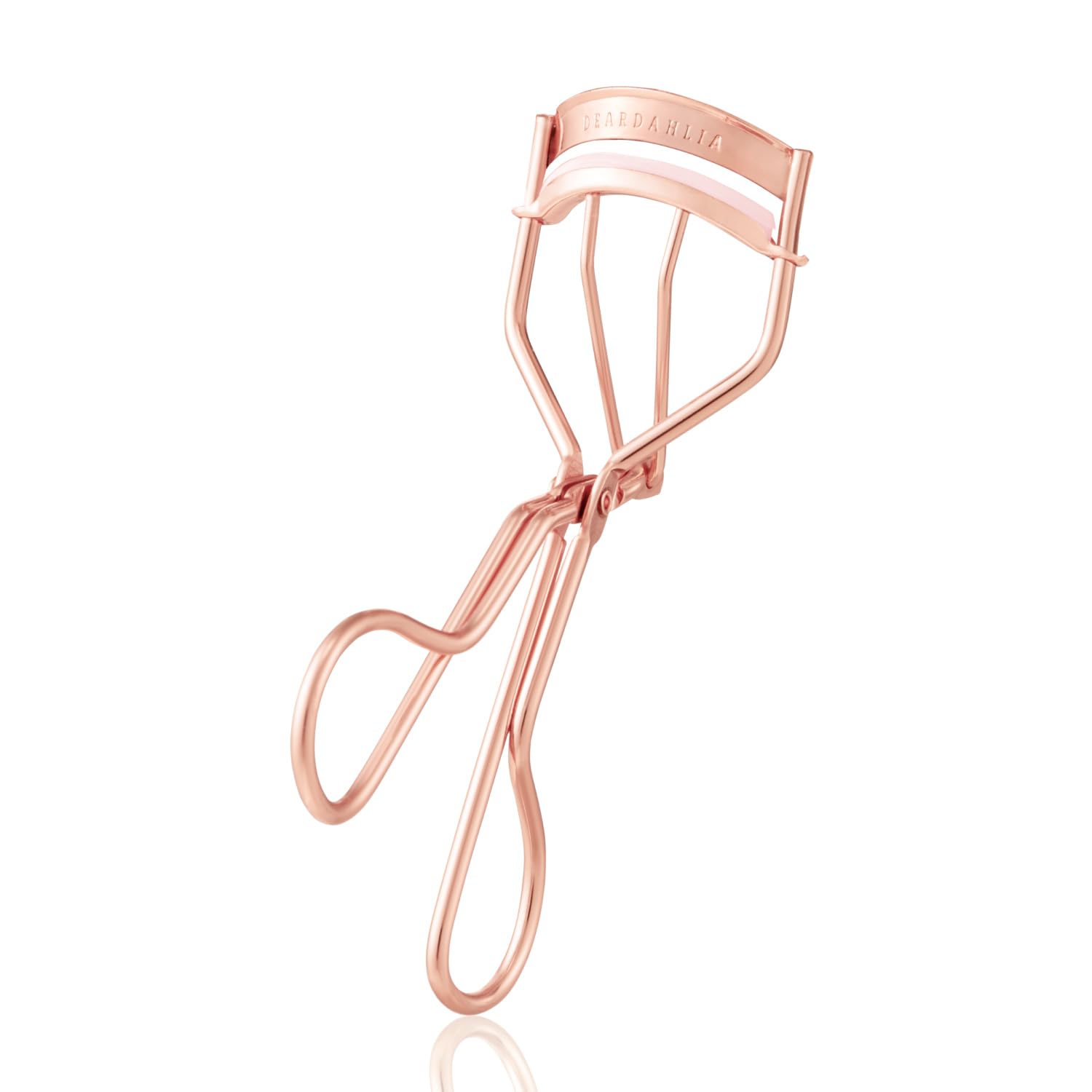 Dream Eyelash Curler - Premium Volume-Up Curl, Wide Opening, Pinch-Free Design. Painless with Comfort Grip & 2 Silicone Refill Pads Included. Made in Korea