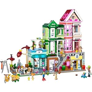 Amazon.co.jp - レゴ® フレンズ ハートレイクシティのマンションとお店 42670