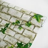 Ivy Wall Gray - Vinyl Self-Adhesive Wallpaper Prepasted Wall Stickers Wall Decor (Roll)