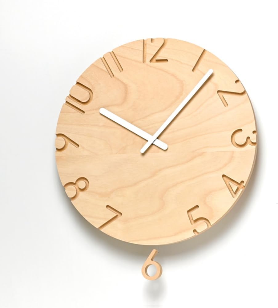 掛け時計 CARVED SWING カーヴド スウィング カービットスイング