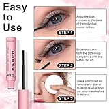 Fenshine Lash Remover, Cluster Lash Glue Remover, DIY Eyelash Extension Remover, Eyelash Glue Remover for False Eyelashes Self-Use Gentle Soothing Non-Irritating Eye Cleanser Oil (5g, Lash Remover) - Image 3
