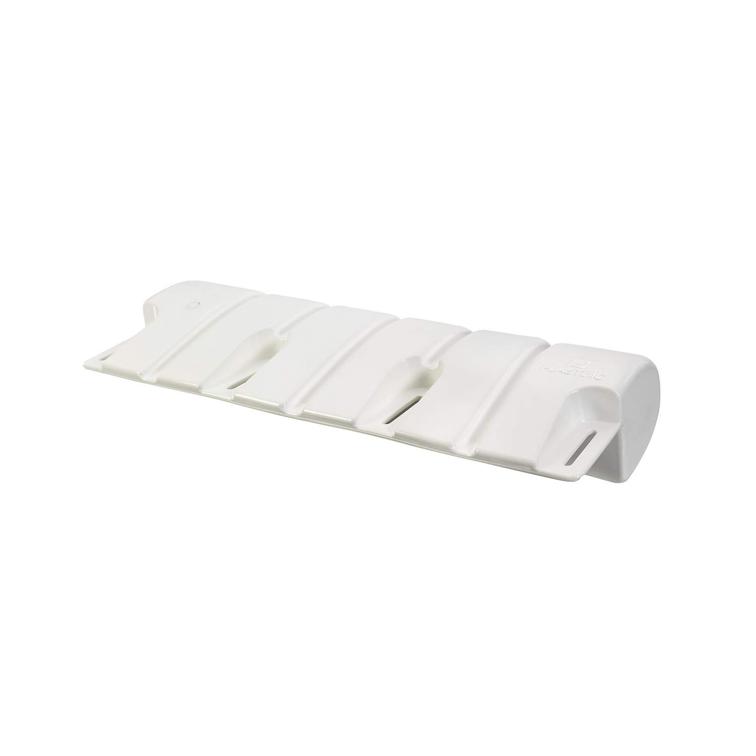 BUMPER WITH GROOVES 900 X 300 WHITE