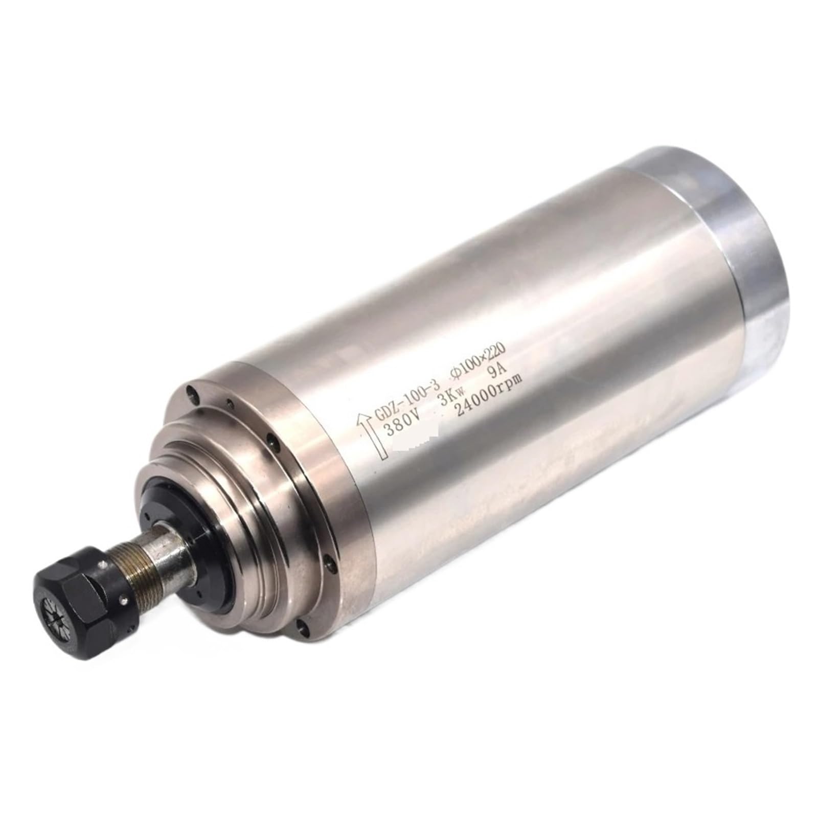3kw Spindle CNC Router Motor Tool 3.7kw 4.5kw ER20 with Dia.100mm 12A for Milling Machine Highly Optimized(4.5KW)