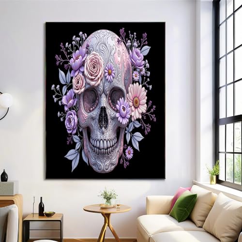 Cuadros decorativos de lienzo 60x80 cm en color púrpura que aportan arte gótico y elegancia a la pared