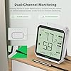 VIVOSUN Digital pH and TDS Meter Kits and AeroLab THB1S Wireless Bluetooth Hygrometer Thermometer Indoor, Digital Temp Humidity Meter, LCD Smart App Control & Alert, Data Storage, Dual Channels with S #5