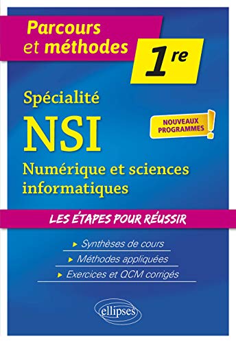 Télécharger Spécialité NSI (numérique et sciences informatiques) - Première - nouveaux programmes Gratuit