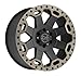 Black Rhino WARLORD Wheel with Painted Finish (17 x 9. inches /5 x 127 mm, 12 mm Offset)