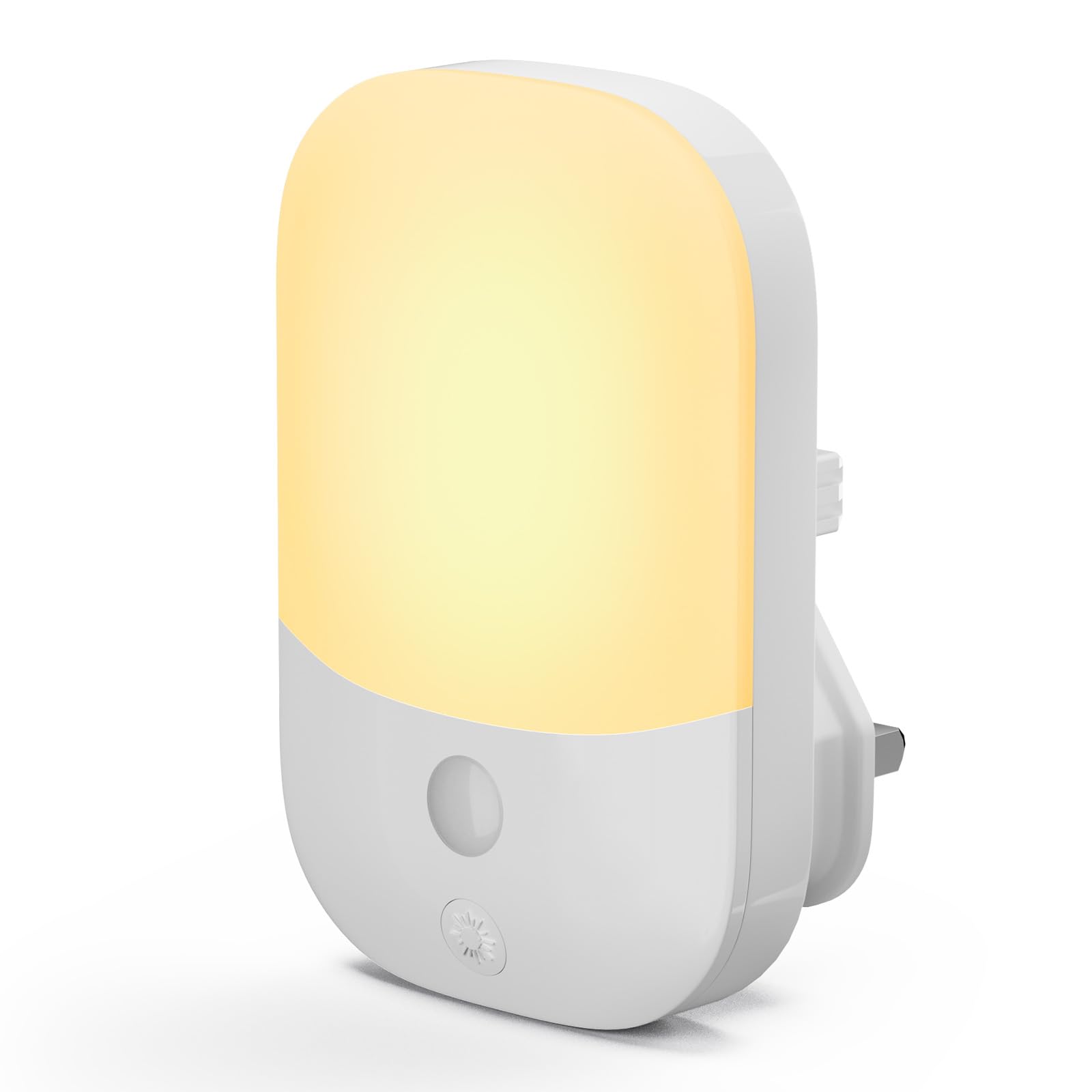 Plug in Night Light for Kids Bedroom, Dusk to Dawn Sensor, Dimmable 5-Level