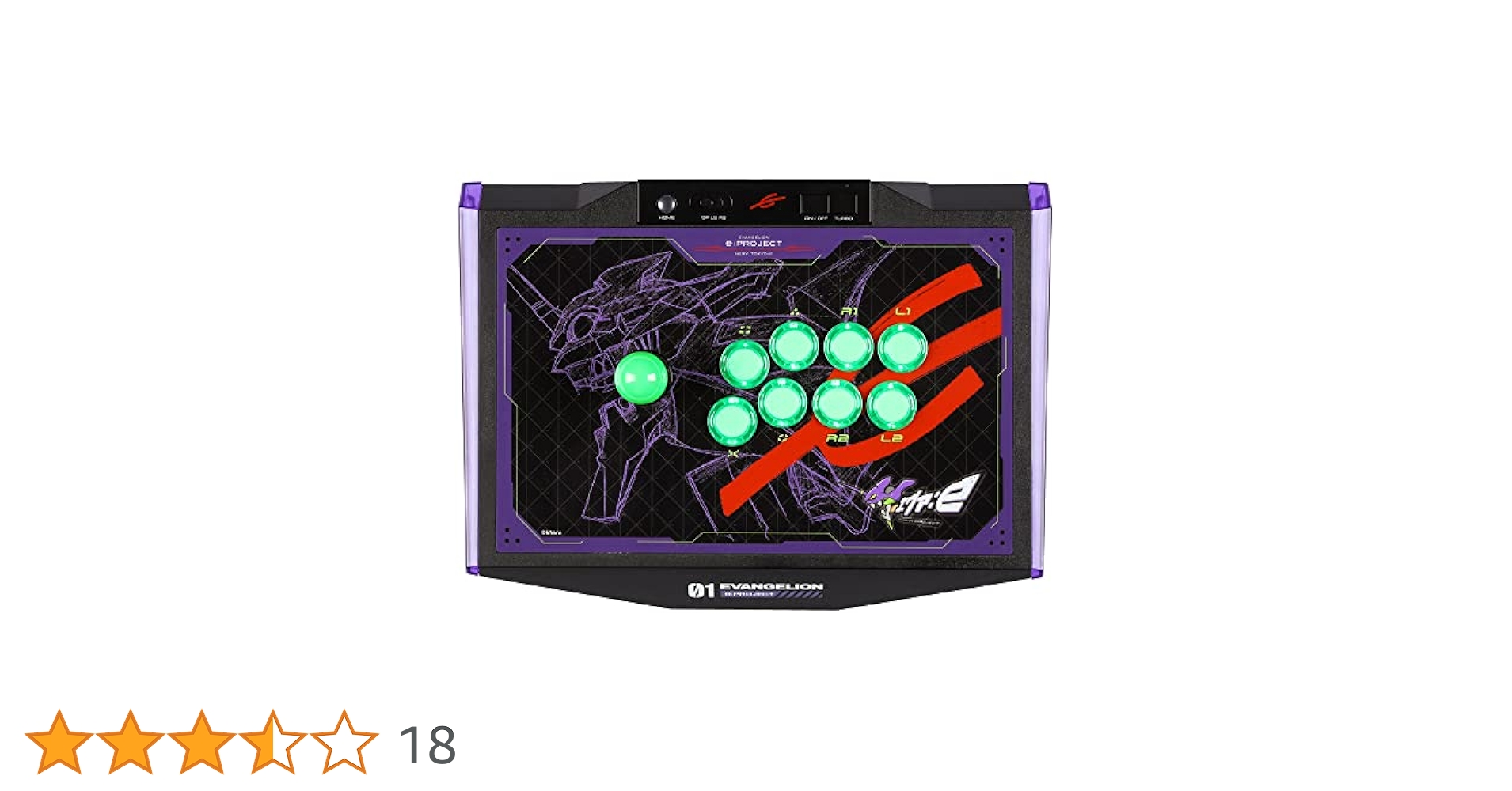 Nintendo Switch EVANGELION e:PROJECT ARCADE CONTROLLER EVANGELION e:PROJECT ARCADE CONTROLLER