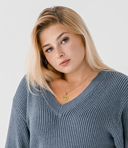 925 Sterling Silver 500 Lira Italian Coin Necklace 18K Gold Plated Pendant Birthday Present for Her Wife Grandmother2