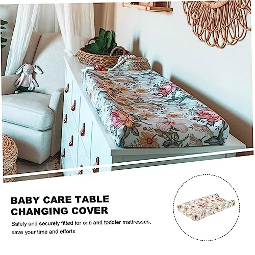 GAFOKI Lençol Capa De Mesa De Enfermagem Lençóis De Bebê Para Tapete De Mesa De Berço Para Crianças