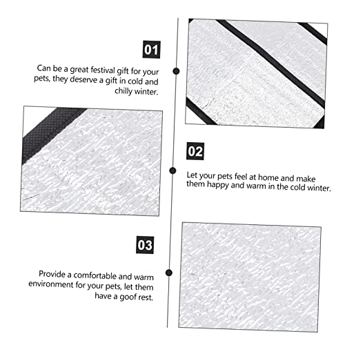 ibasenice 2Pcs alfombrilla térmica para reptiles miniatura 5