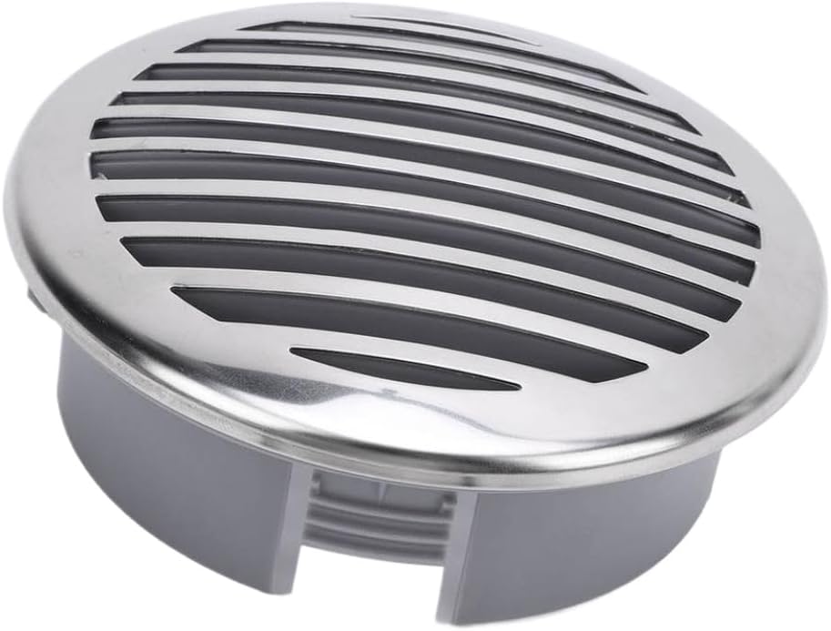 4Pcs 4in Boats Airflow Vent Cover 316 Stainless Steel Decorative Marine Vent Cover Compatible with RV Yacht Marine Hardware Accessories
