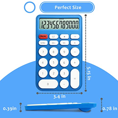 Image of VEWINGL Basic Desktop Calculator, 12 Digit Large Display and Big Buttons | Modern Minimalist Design for School, Office, Home, and Everyday Use