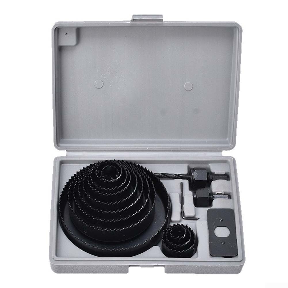 Kit de Coronas Perforadoras 11-18 Piezas, Corte en Pladur y PVC(11pcs)