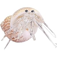 ガラス細工　ヤドカリ Amazon.co.jp: くば笠屋 ガラス細工 ヤドカリ 沖縄 お土産 お
