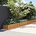 Produktbild Lauuoeriau Furniture Item Home Garden Hochbeet 1152x50x36 cm Cortenstahl-Möbel