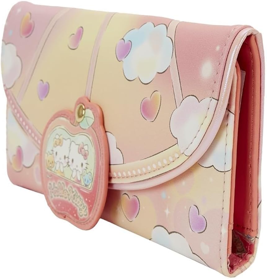 Loungefly Sanrio Hello Kitty Carnival Flap Wristlet Wallet