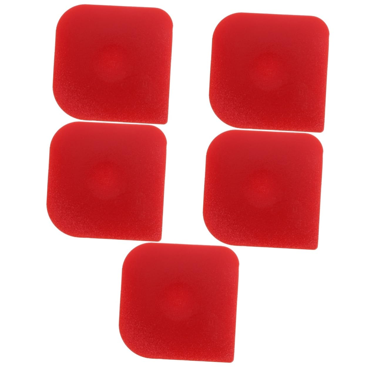 GRIRIW 5pcs Cast Iron Pan Cleaning Tool Grill Pan Scraper Cookware Cleaning Tools Kitchen Accessories Easy to Use