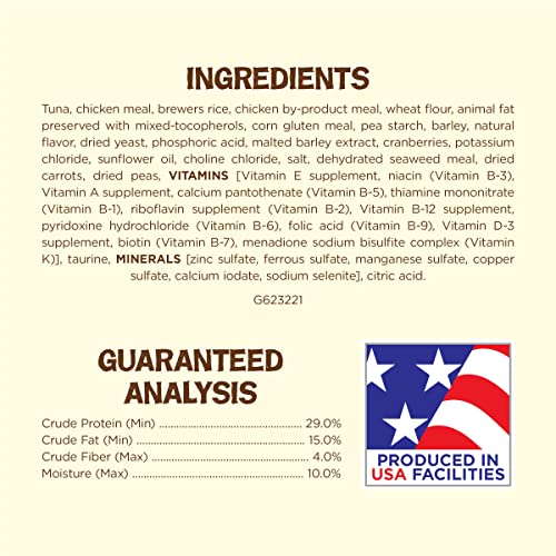 Purina Friskies Natural Cat Treats, Party Mix Natural Yums With Wild Tuna - (6) 6 oz. Pouches - Image 7