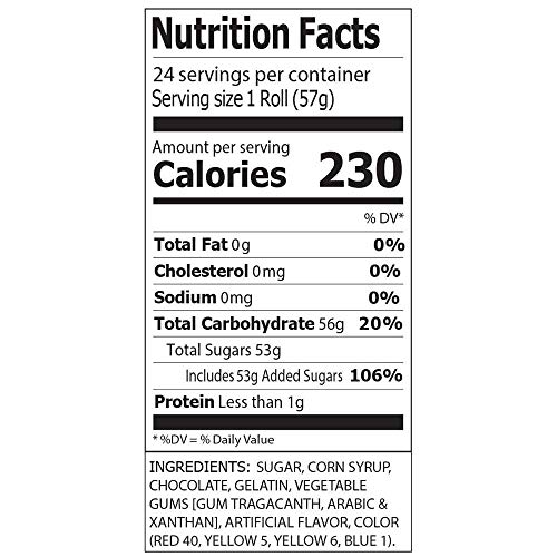Necco Wafers, Chocolate Wafers Display Pack, 2-Ounce Rolls (Pack Of 24) #TOP4