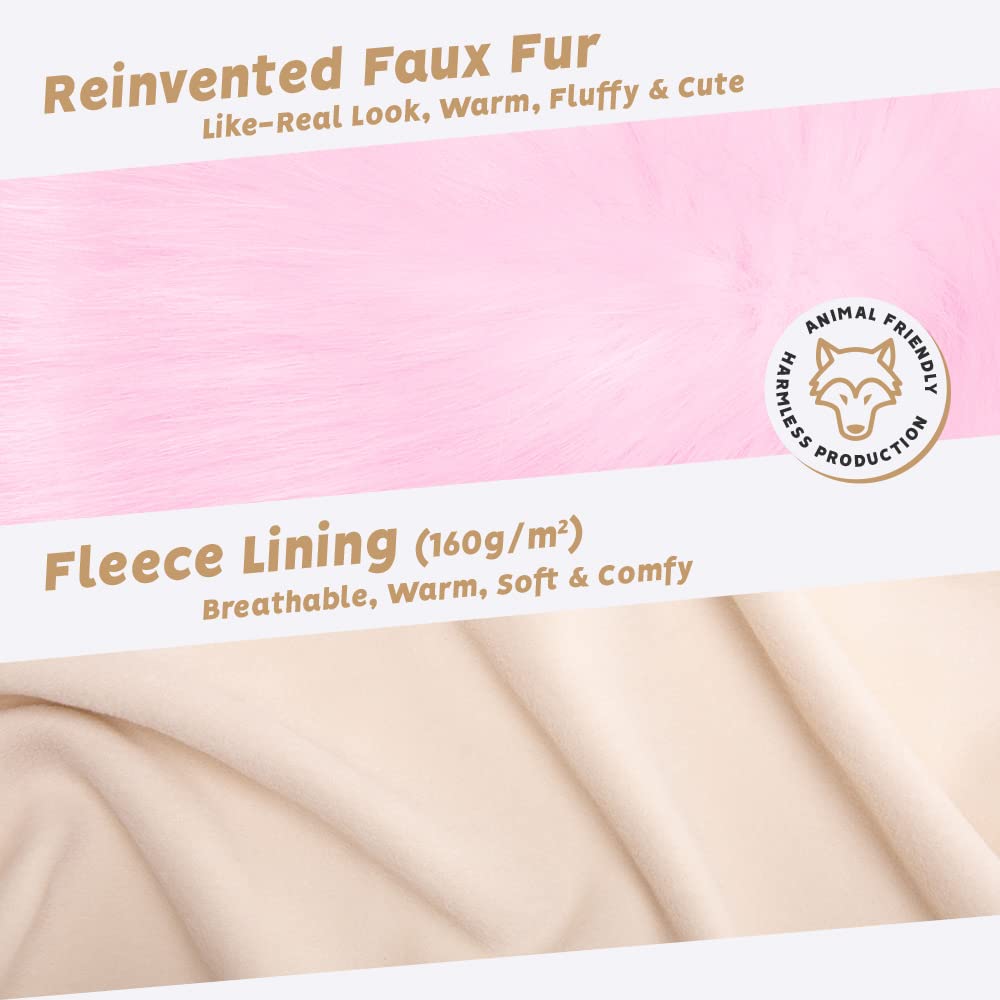 Amazon.com: Futrzane Classic Headband - Faux Fur Headbands  display picture 3