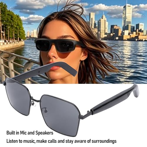 Lunettes de traduction 100 langues avec traducteur temps réel Bluetooth - 6