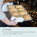 Chicago Metallic - Jelly Roll Pan, Heavy Duty Aluminized Steel Baking Pan (15" x 10")