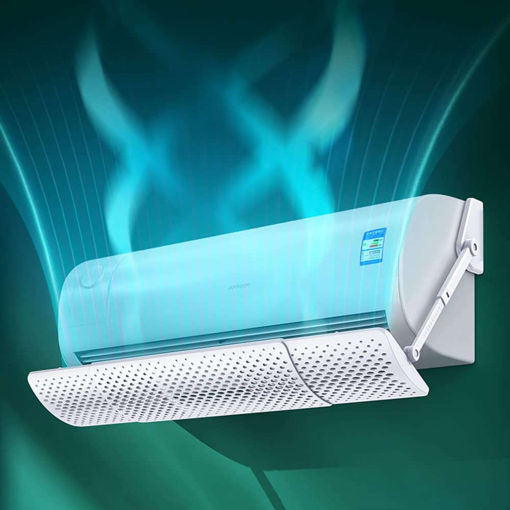 Deflettore Laterale del condizionatore d'Aria Anti-Soffio Diretto I deflettori di Ventilazione Laterali Regolabili aiutano a Raffreddare la circolazione dell'Aria di Riscaldamento